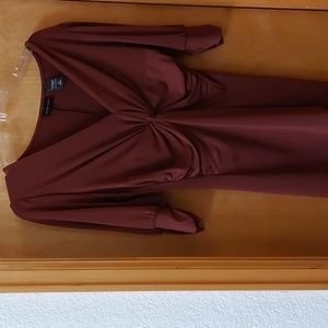 Maroon Blouse, size S, New York & Company